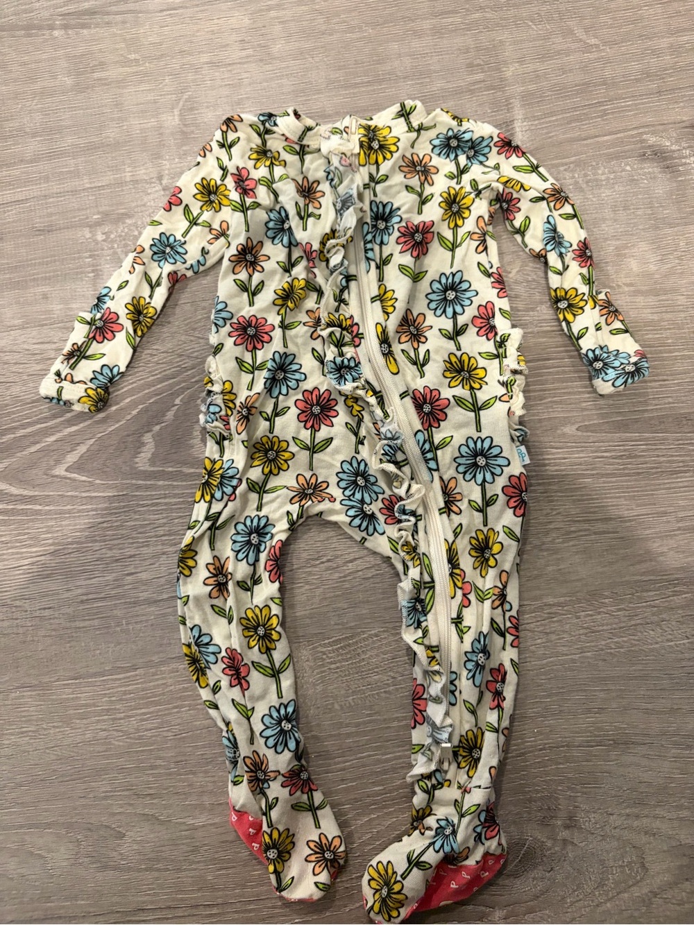 Posh Peanut Baby Girls Footie